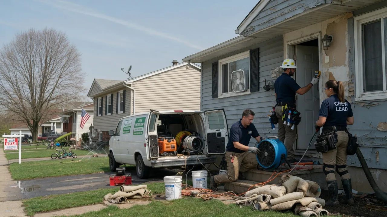 Flood Cleanup in Steubenville, OH near me